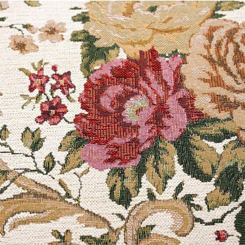 Mat,3'x3' UKELER Luxury Soft Rustic Floral Area Rugs Washable Elegant Non Slip Accent Floor Rugs Carpet for Bedroom