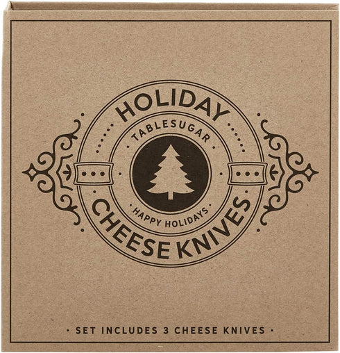 Santa Barbara Design Studio Kitchen Essentials Gift Set, Holiday Collection Kraft Cardboard Book Gift Box, 3-Pieces