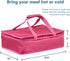 Dawhud Direct Insulated Casserole Carrier Bag - Food Transport Carrier for Hot or Cold Dishes - Thermal Travel Bags