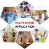3/4 Hiturbo Kids Changing Towel Hoodie: Absorbent Quick Dry Surf Poncho, Sleeve Microfiber Bath Towels for Beach Pool