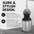 ToiletTree Products Toilet Brush with Lid, Sleek Toilet Bowl Brush and Holder Set