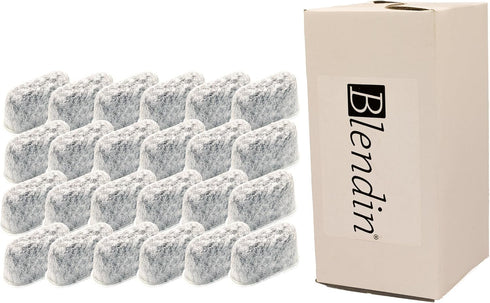 Blendin 24 Pack Charcoal Water Filters, Compatible with Cuisinart SS-700 Coffee Makers