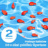 Yookeer Small Resin Red Goldfish Mini Figurines, 36 Pieces for Garden Accessories and DIY Crafts