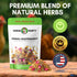 8oz Farm Party Herbal Hootenanny Chicken Nesting Herbs - Chicken Dust Bath Mix Deodorizer Keeps Nest Boxes & Coop Fresh