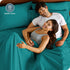 Bare Home Microfiber Pillow Cases, King Size Set of 2 Cooling Pillowcases, Double Brushed Emerald Pillowcases