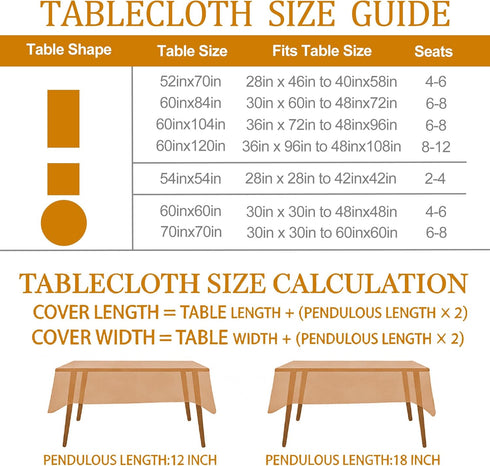 JNDJE 60x84 Inch, Mushroom Tablecloth Mushroom Forest Farmhouse Decorations for Home Table Cloth Rectangle, Seasonal
