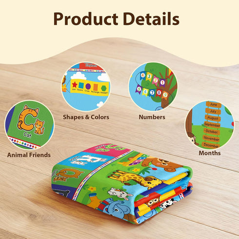3x5 36"x60" Upgrade Ultra Non Slip ABC Rugs for Kids Playroom, Washable Alphabet Floor Play Mat for Toddlers Baby