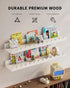 G&W Gruwald Set 3, Nursery Book Shelves, of Nursery Decor for Baby and Toddler, Scalloped Shelves, Book Shelf for Kids