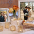 36 NITIME Pcs Assorted Gold Votive Candle Holders, Tea Light Candle Holder Glass for Wedding Table Decor, Gold Candle