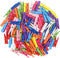 KIMOBER 100PCS Wooden Clothespins, Mixed Colored Craft Peg Pins Clips for Photos and Paper Crafts, 1.37 Inch