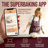 9" Set, Superbaking Sourdough Starter Kit, Round Banneton Bread Proofing Basket Sourdough Bread Baking Supplies