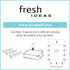 FRESH IDEAS Dust Ruffle, Spiral Push Pins to Keep Skirt in Place, Bedding Accessories, Set of 12, White