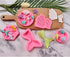 Mermaid Theme Cake Mold, Silicone Mold for Cupcake Toppers, Candy, Chocolate, Fondant, Crafting Projects