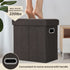 16.5x16.5x10.6in COSYLAND Ottoman with Storage Collapsible Fabric Ottoman Footrest Foot Stool for Room Small Slim Tall