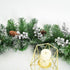 Lvydec 16pcs Christmas Glitter Berries Stems, 7.8" Artificial Picks for Christmas Tree Ornaments & DIY Wreath