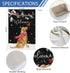 Welcome Winter Garden Flag 12x18 Inch Double Sided Burlap Golden Retriever Cardinal Yard Flags for Seasonal Christmas