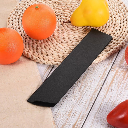 PATIKIL ABS Knife Cover Sleeves for 10" Kitchen Knife, Universal Blade Protector Sheath for Home Kitchen, Black