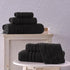 6 Set 2 2 2 Hawmam Linen Black Piece Bath Towels for Bathroom Original Turkish Cotton Soft, Absorbent and Premium Bath