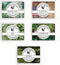 Herbal Scents - Fresh Herbs Variety Wax Warmer Melts Cubes, 5 Pack Assortment, 100% All American Soy