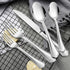 LIANYU 10-Piece Silverware Set for 2, Stainless Steel Flatware Cutlery Set, Eating Utensils Set with Scalloped Edge, Dishwasher Safe, Mirror Polished