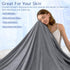 Topcee Cooling Blanket for Night Sweats, Q-Max 0.5, Lightweight Sofa Throw Blanket, 50"x70", Absorbs Heat for Hot