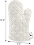 New Star Foodservice Oven Mitts, Extra Defense up to 400F, Set of 2, Tan Terry Cloth, 13-Inch