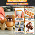 Egg Cracker Tool for Raw Eggs Egg Shell Opener for Soft-Boiled Shell Tops, Stainless Steel Topper with Ergonomic