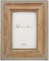 Lawrence Frames 4x6 Picture Frame, Weathered Wood with Verdigris Wash (733146)