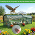 Hogarjal Yard,79" 157" 79 21 32 inches) Chicken Runs for & Extra Long Foldable Chicken Tunnels for Outside,All-in-One
