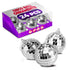 24 PCs Mini Disco Balls Set - 1.8 in Ornaments for Parties, Lightweight & Portable Decorations, Silver Sparkle
