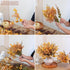 120 5 Pcs Kinds Mixed Artificial Eucalyptus Leaves Stems and Fake Berry Bulk for Fall Decorations,Faux Plants Bundle