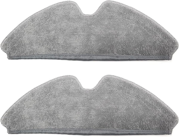 Coredy Replacement Wet-Dry Mopping Cloths for L900X Robot Vacuum Cleaner, 2PCS