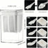 FindXeink 2Packs Strainer1.9QT*2/0.475GAL*2 0.9QT*2/0.23GAL*2 SeparationTotal1.9QT*2) Yogurt Total & Filter, Yogurt