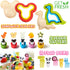GET FRESH 17-pcs Sandwich Cutters and Sealers for Kids - Stainless Steel Dino Mouse Metal Sealers and Veggie Cutters