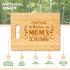 Personalized Engraved Bamboo Cutting Board - Unique Mother's Day Gift for Mom from Daughter Son, Everything Is Better