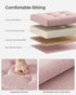 12.2 16.1 12.2 Inches, 286 lb ULSF102R01 SONGMICS MAZIE Collection - Small Folding Storage Ottoman, Foot Rest Stool, x
