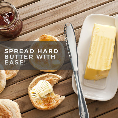 Stainless Steel Butter Spreader - 3 in 1 Kitchen Gadgets (1)