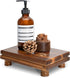 EOSAHR Unique Wood Riser Display Stand for Home Decor Farmhouse Riser for