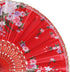 BABEYOND 8pcs Floral Folding Hand Fan, Vintage Handheld Lace Folding Fan with Different Flower Patterns for Wedding