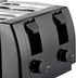Brentwood TS-285 Toaster Cool Touch,4-Slice,Black by Brentwood