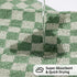 Set 6 600GSM, 100% 2 (55 28 4 (29 14 Checkered Bath Towels of Large, Cotton Shower Towels * * in), Hand Towels * *