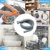 Washer Drain Hose, 13 Feet Flexible Universal Dishwasher Drain Hose Extension Kits with 1 Hose, 4 Clamps, U-Bend Holder