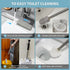 Set, 16.14 Inch 2 Toilet Bowl Cleaner Brush and Holder Pumice Stone with Handle for Cleaning, Hard Water Stain Remover