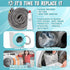Dryer Drum Felt Gasket Seal Repair Replacement Kit, Compatible with Samsung DV42H5200EP/A3 & More, Replace DC97-07618A