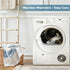 Madison Park Shower Curtain, Waffle Weave Striped Design Fabric, 72"x72", Blue, with 3M Scotchgard Moisture Management