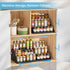 3-Tier, Countertop, BOIVSHI Spice Organizer, Spice Rack for Expandable Spice Organization for Cabinet Expandable Width