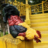 Vibrant Red Rooster Garden Statue - Unique Outdoor Decor
