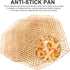 Hemoton Bamboo Mesh Pad Round Woven Placemats, Heat Insulation Dish Mat