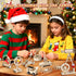 GULYMNA 24Pcs 2025 Countdown Stem Christmas Advent Calendar Diy STEM Advent Calendar Educational Science Kit Building