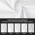 Encasa XO Throw Pillow Covers, 18x18 in Set of 2, Cotton for Living Room, No Inserts
